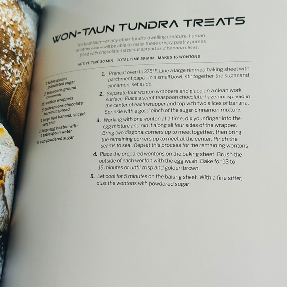 NEW Star Wars Galactic Baking Official Cookbook Hardcover Recipe Book - Picture 7 of 10